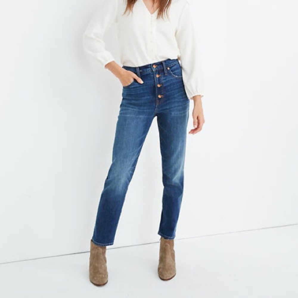 Madewell Perfect Vintage Crop Jeans